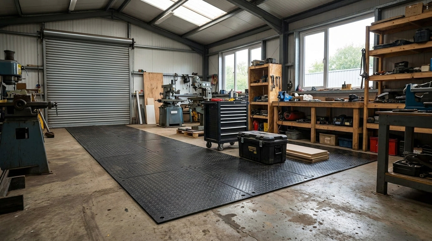 Premium ChassisGuard™HD Access Mats Recycled HDPE 2400mm x 1200mm Trackway for Heavy Machinery - common mistakes when buying temporary road mats
