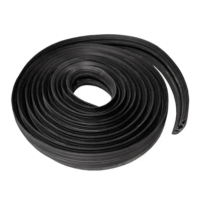 Pedestrian Lightweight Rubber Cable Cover - Hose and Cable Ramp in use