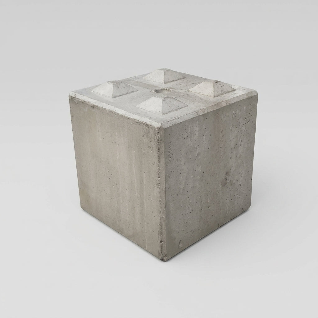 Interlocking Concrete Block Barrier - Heavy Duty Site Security (view 2)