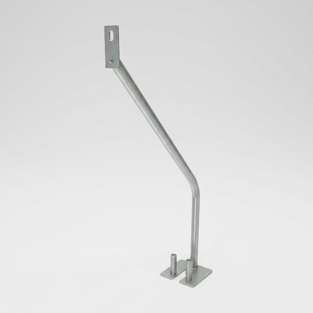 Anti-Lift Strut for Temporary Fencing Support and Security (view 2)