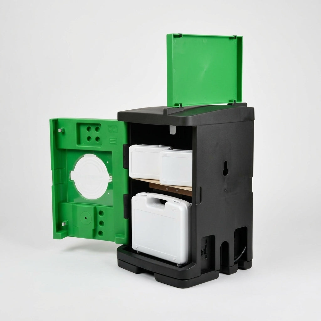 Freestanding First Aid and Welfare Station with Multi-Response Kits (view 2)