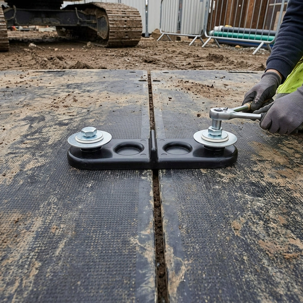 2-Way Ground Mat Joining Kit with Bolts and Washers