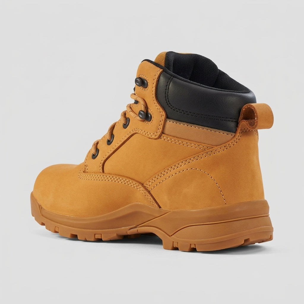 Ladies Waterproof Safety Boot with Fibreglass Toecap and Nitrile Sole (view 2)