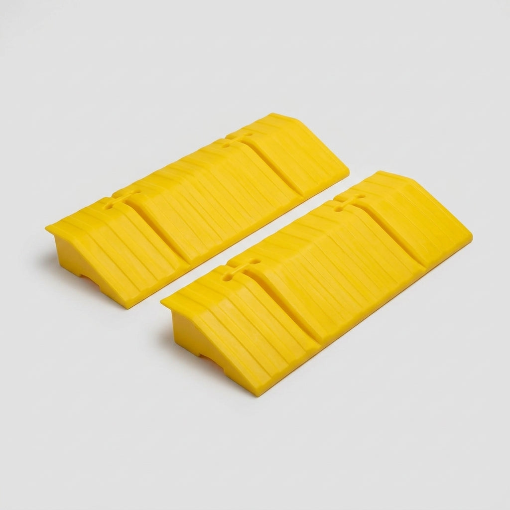Modular Access Ramp for Interlocking Matting Systems - Pair (view 2)