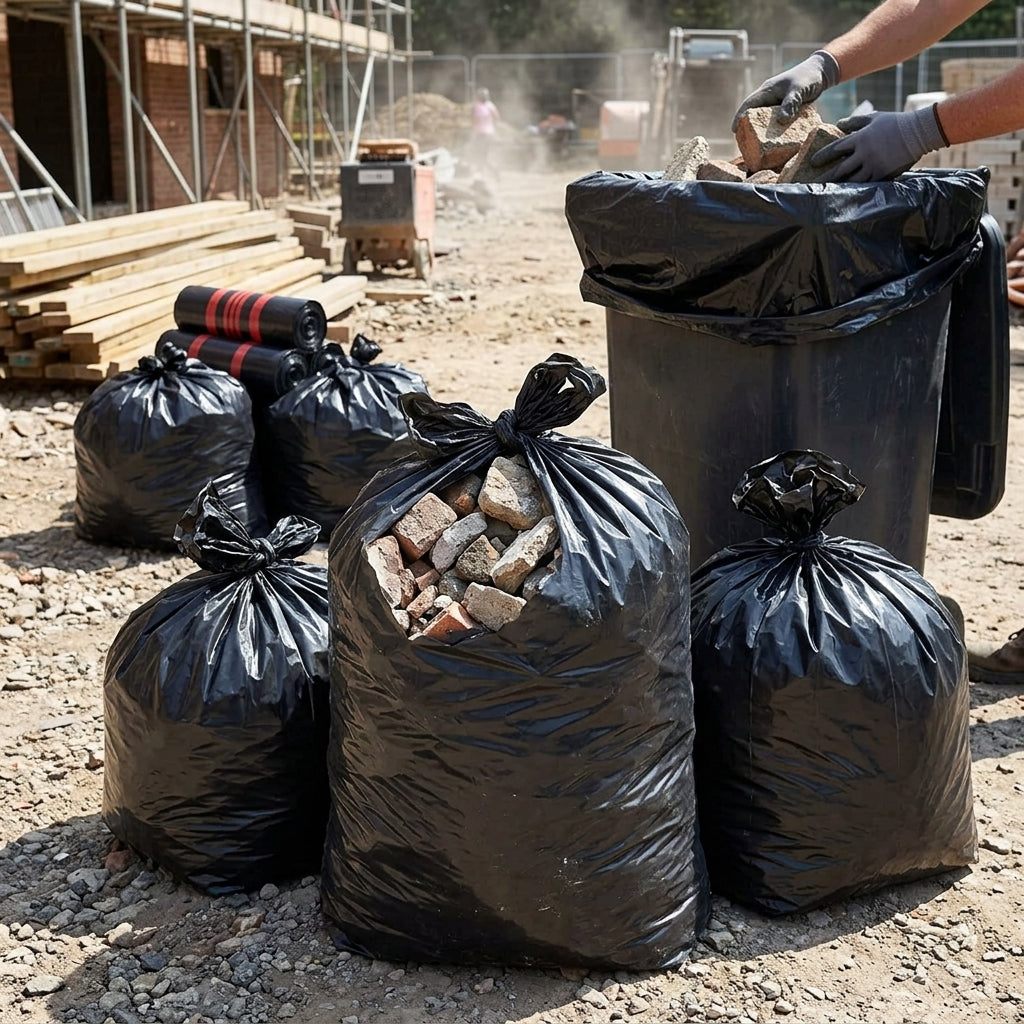 Heavy Duty Refuse Sacks for Site and Commercial Waste