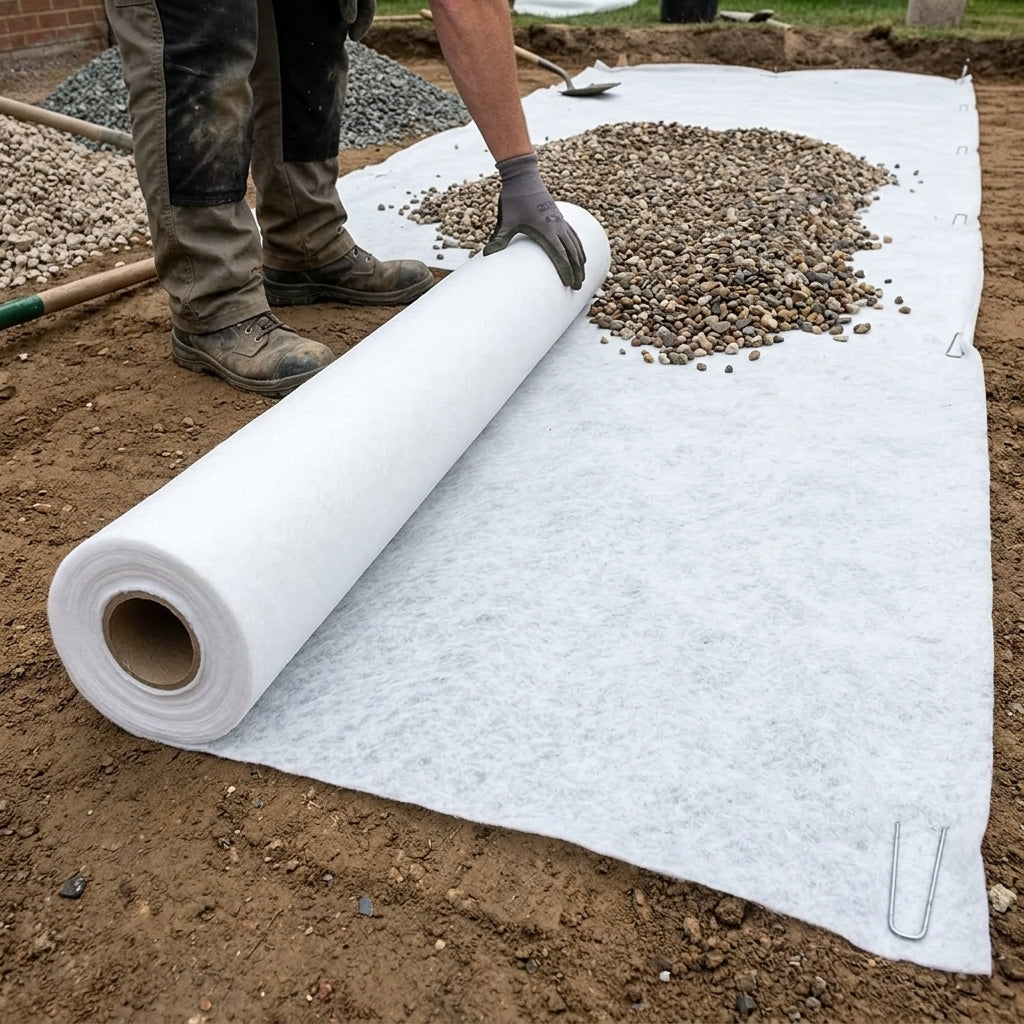 Non-Woven Geotextile Membrane 100gsm Heavy Duty Fabric