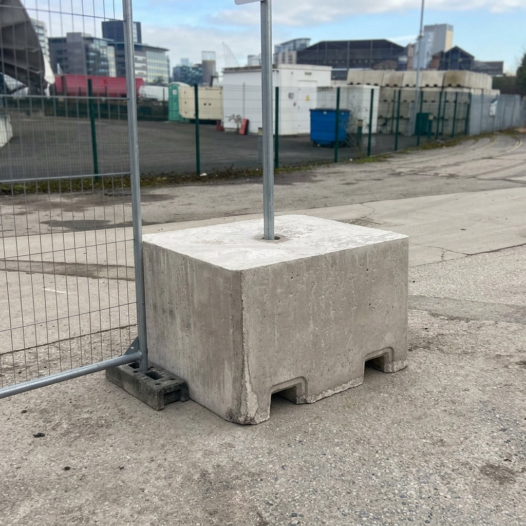 Heavy Duty Concrete Security Ballast Block for Site Access Control