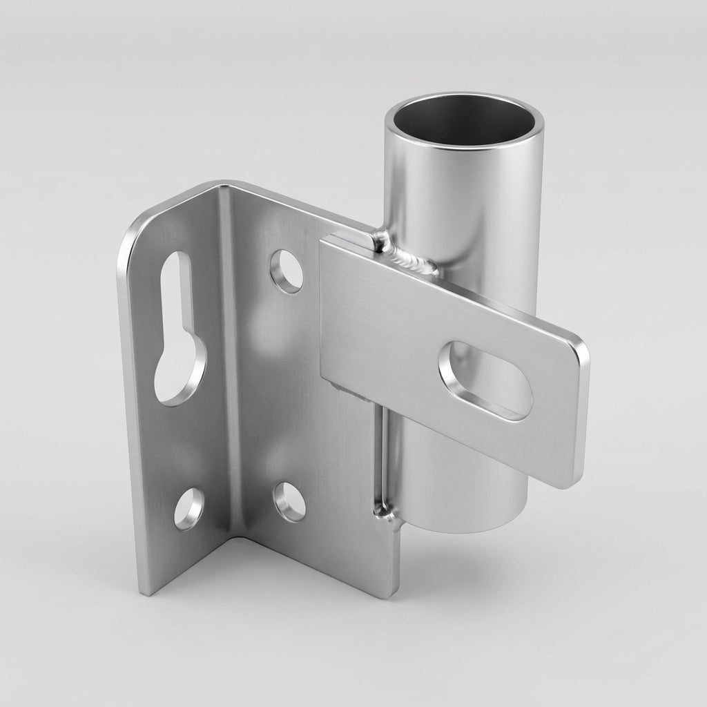 Adjustable Clearance Wall Bracket for Edge Protection Barrier (view 2)