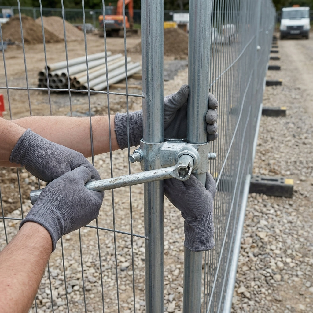 Security Coupler Spanner for Fence Assembly