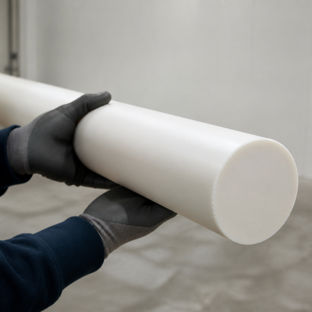 20mm Sample Delrin Natural Rod