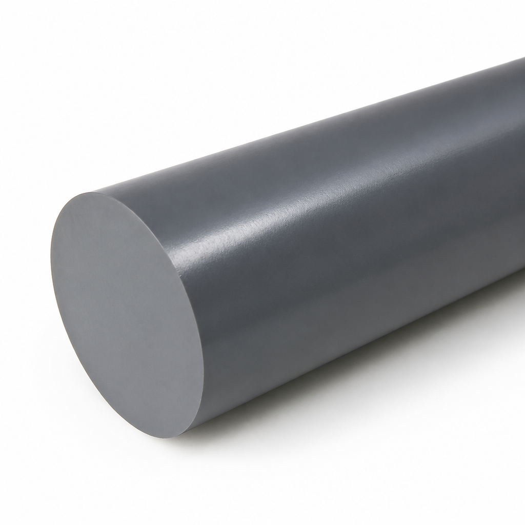 Grey PVC Rod 200mm Diameter for Chemical Processing 200mm to 300mm diameter - PVC Rod in use
