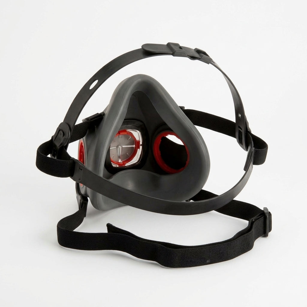 Half Mask Respirator with Adjustable Harness - EN140 Certified (view 2)