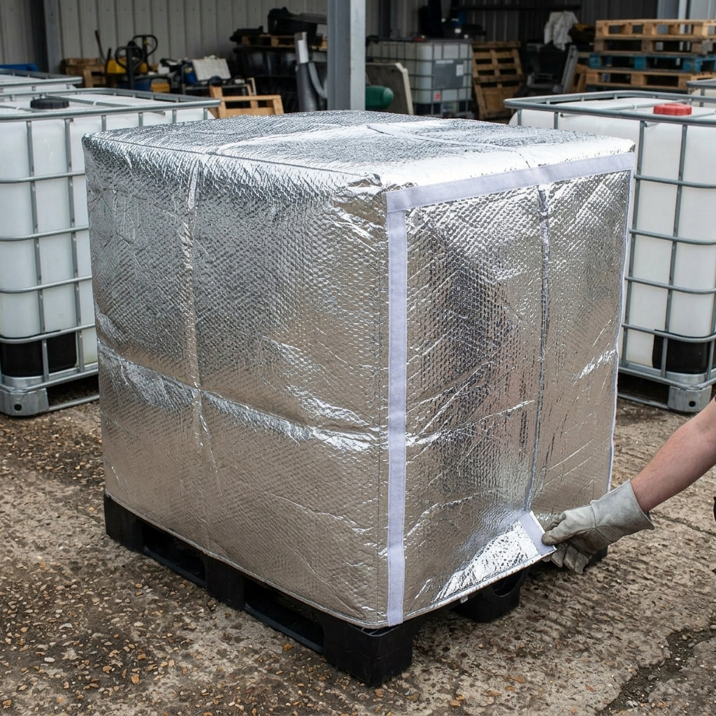 IBC Insulation Jacket with Reflective Aluminium Foil for 1000L