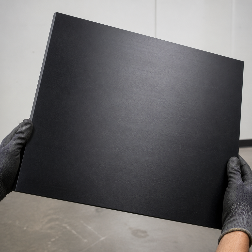 3mm Sample HDPE Black Sheet