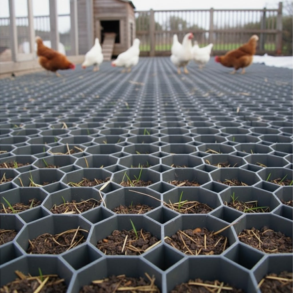 Grass Grid – Recycled Plastic, Heavy Duty, Permeable Design