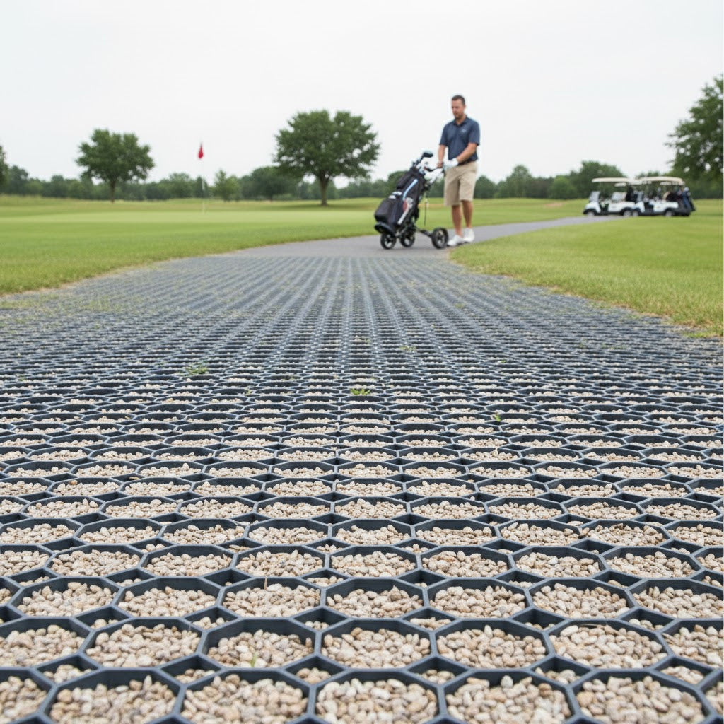 Grass Grid – Recycled Plastic, Heavy Duty, Permeable Design