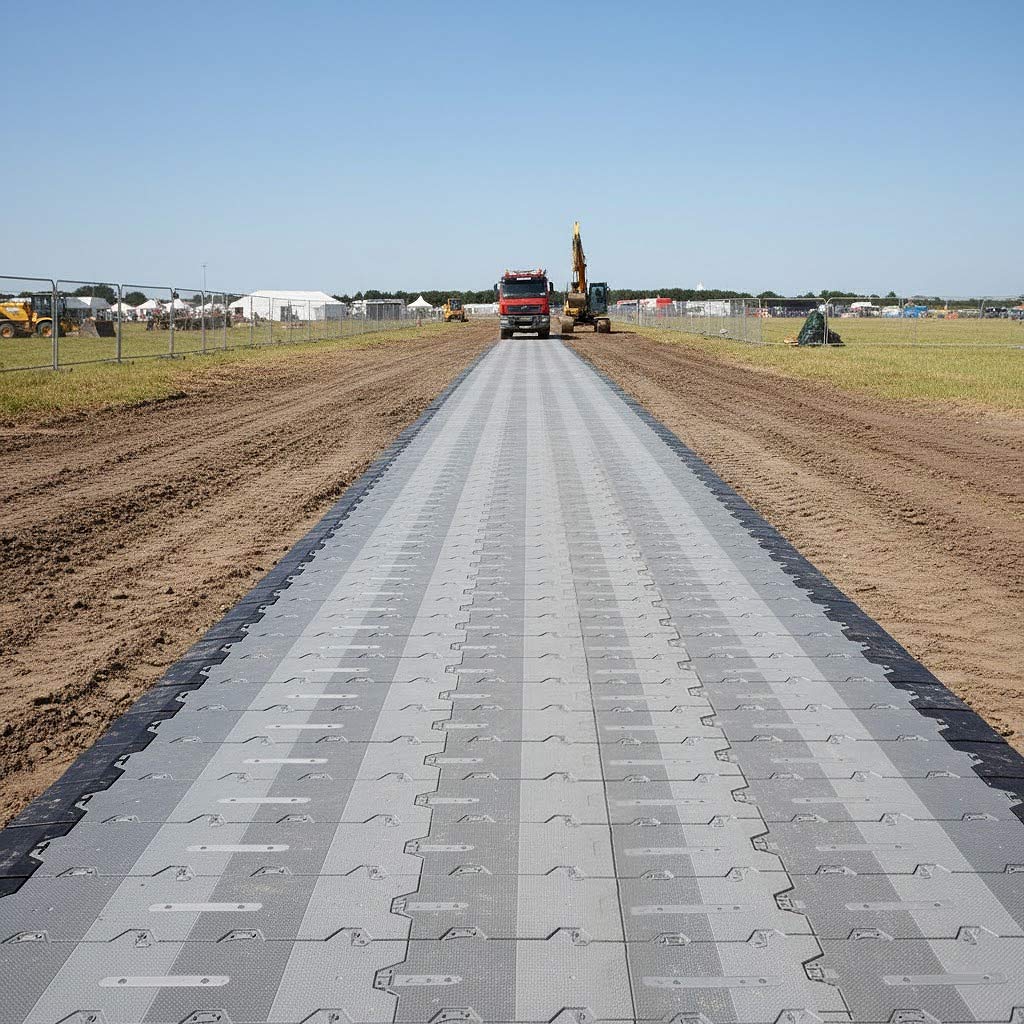 Temporary Event Flooring – Lightweight, Anti-Slip Polymer