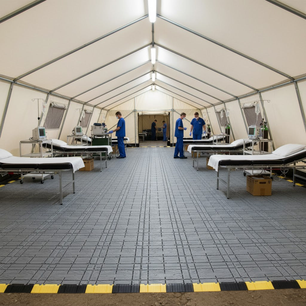 Event Flooring Mat – PPCP Plastic, Non-Slip, Heavy Duty