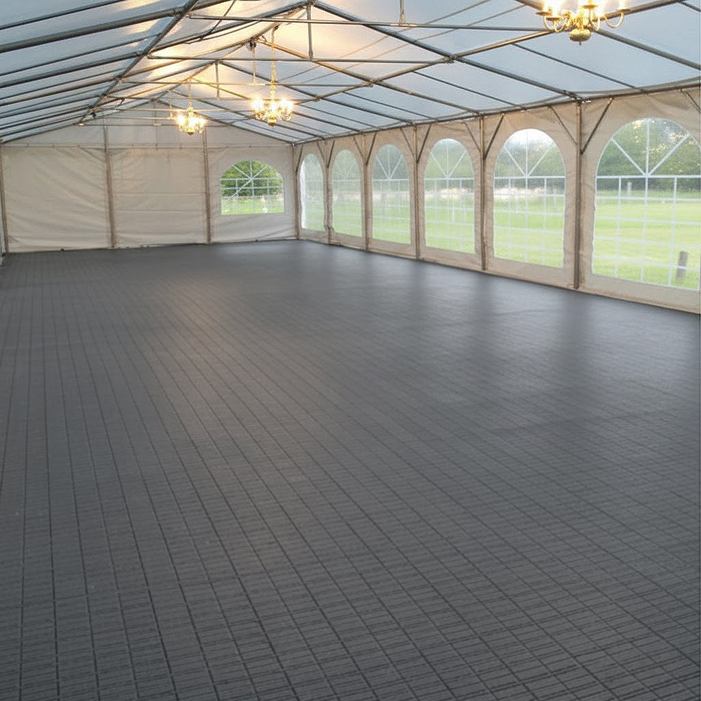 Event Flooring – Recycled Plastic, Non-Slip, Heavy Duty