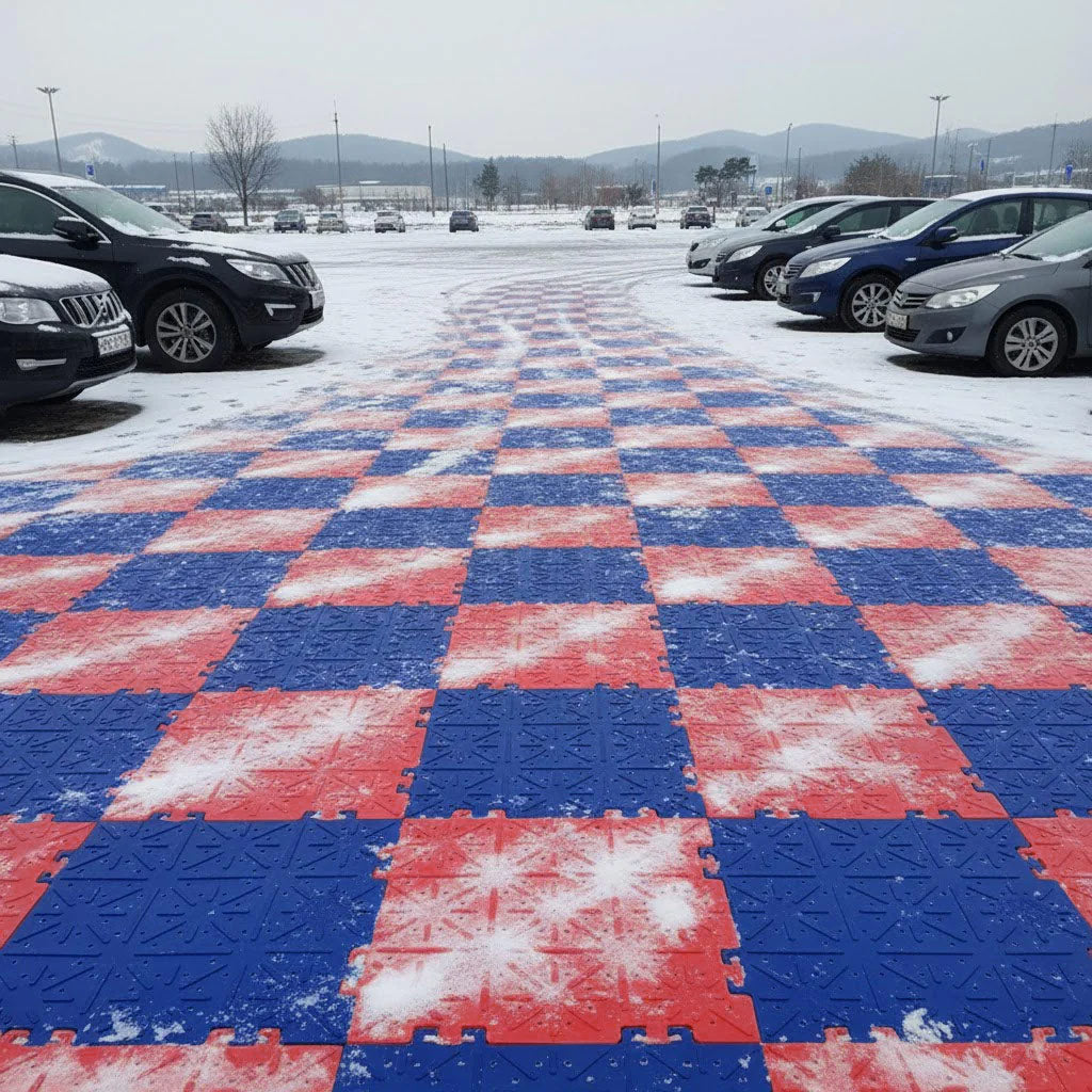 Temporary Ground Mat – PPCP, Anti-Slip, Lightweight Panel - Pack of 4