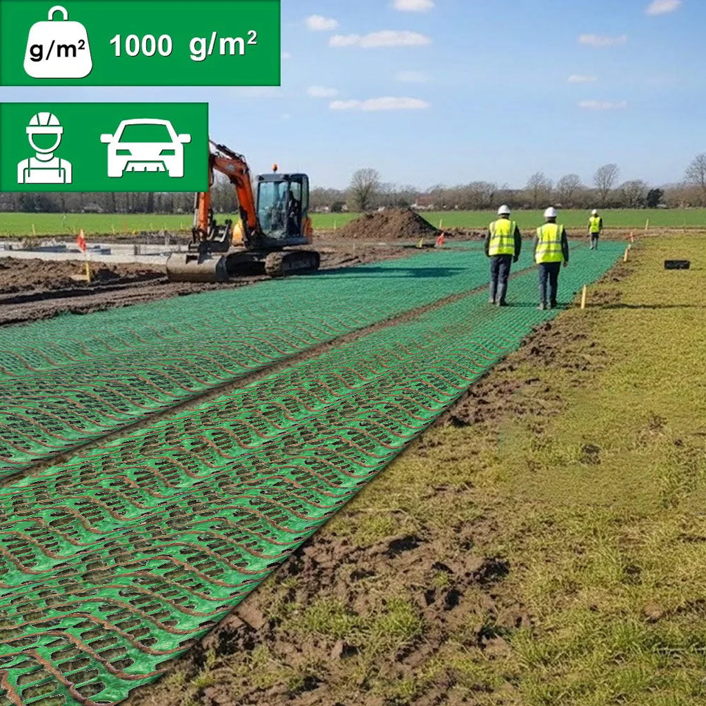 Grass Protection Mesh – Heavy Duty, Non-Slip, 9mm Thickness