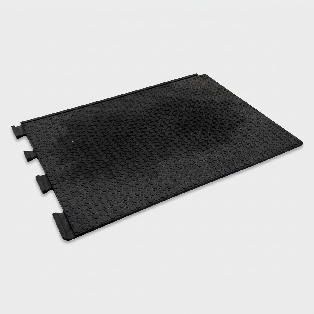 Interlocking Ground Protection Mat with Round Top Pattern (view 2)