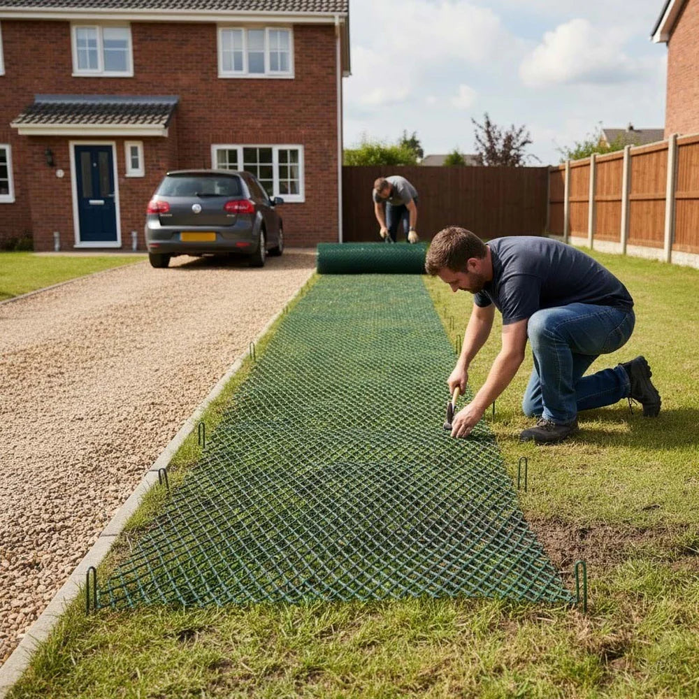 Grass Stabilisation Mesh 5mm Thick - Lightweight & Durable