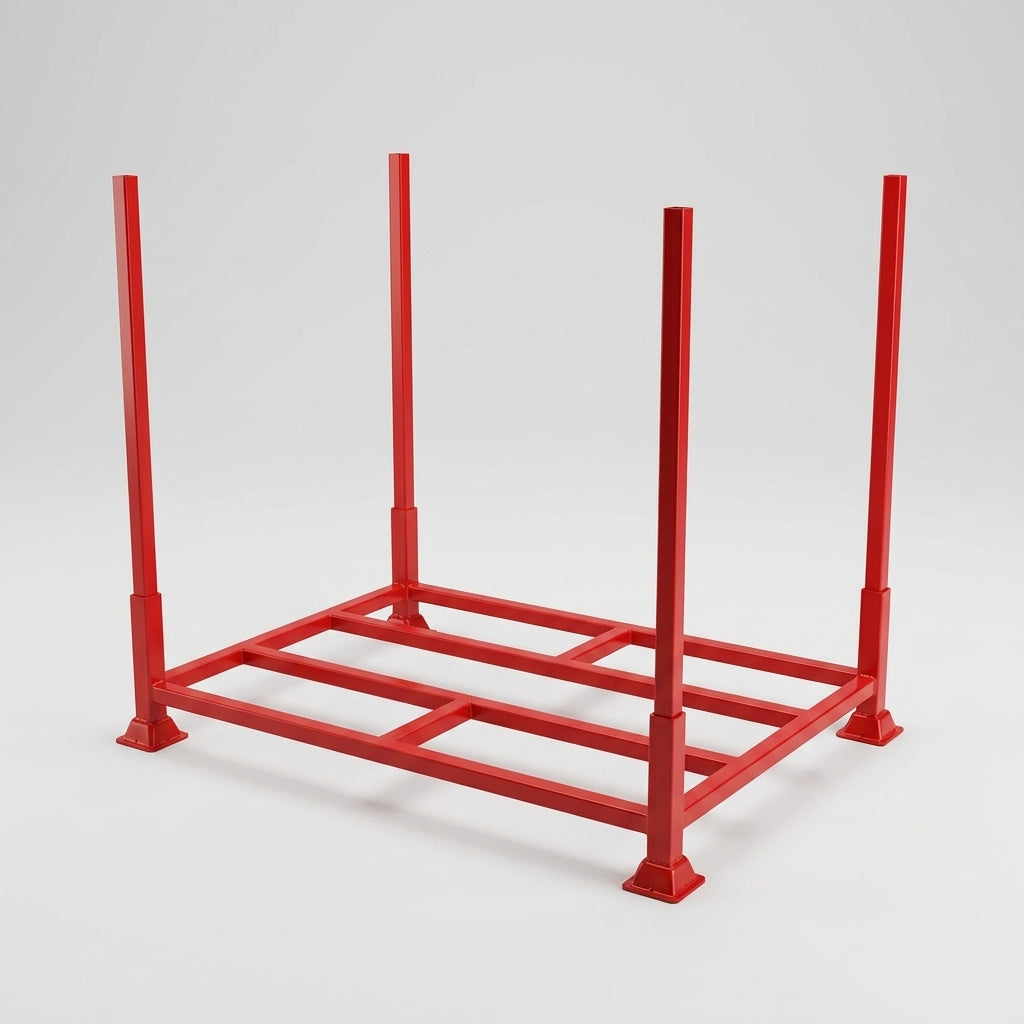 Heavy Duty Steel Stillage for Site Barriers – Holds Up to 25 Units (view 2)