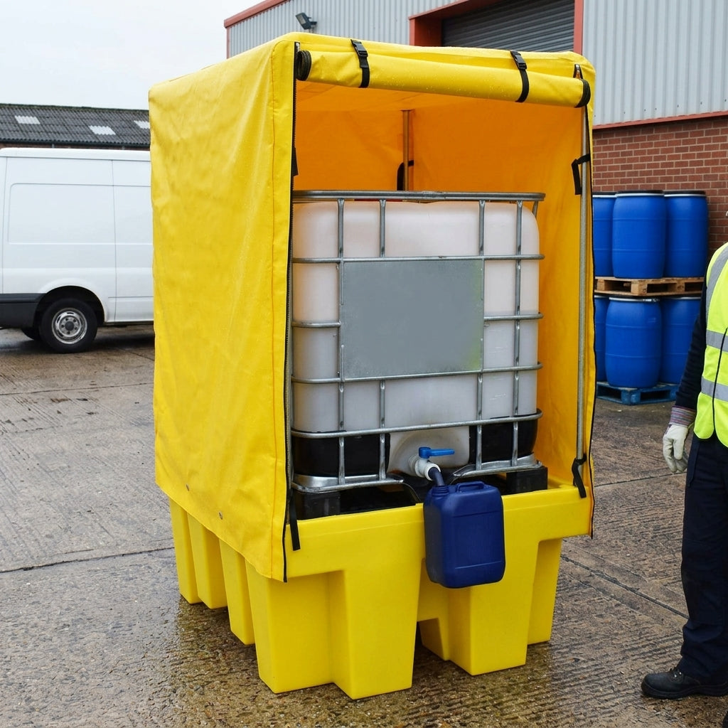 Soft Cover Bund for 1000 Litre IBC – 1100L Sump