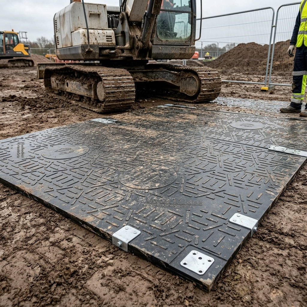 Heavy Duty Composite Roadway Panel for Temporary Access