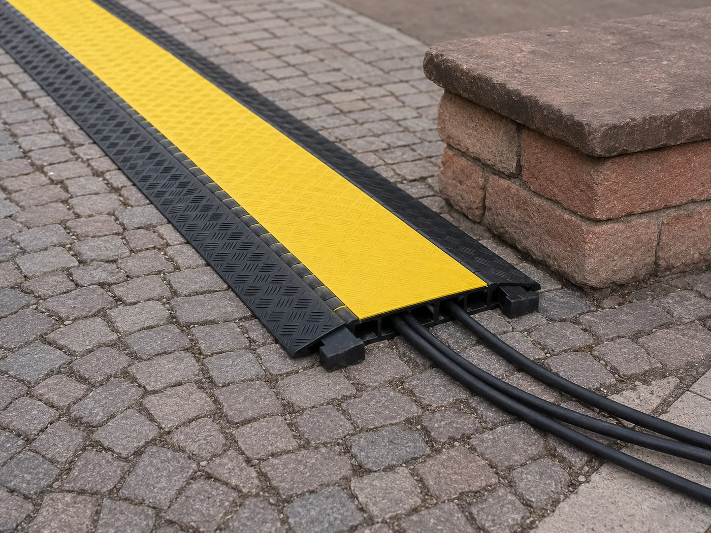 5 Channel Lidded Cable Protector - UK Engineering Plastics