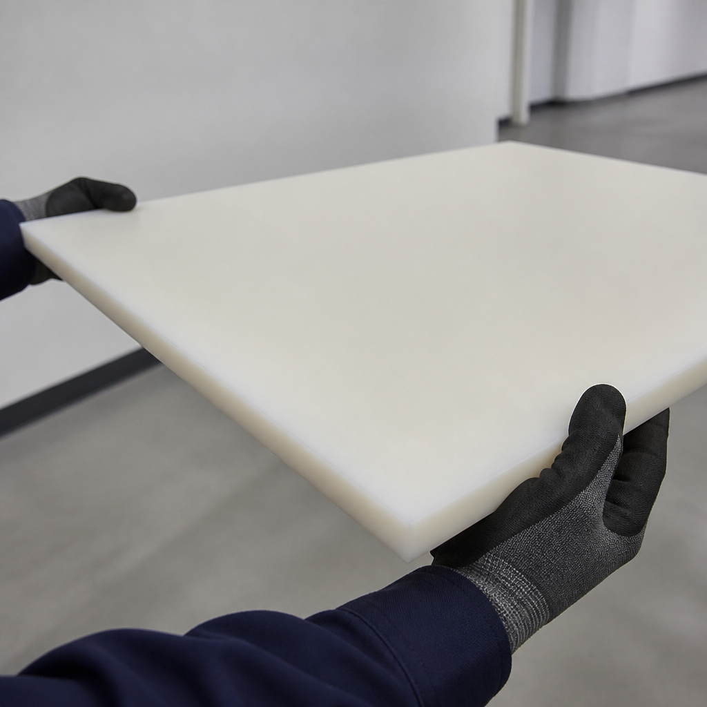 5mm Sample Nylon 66 Natural Sheet