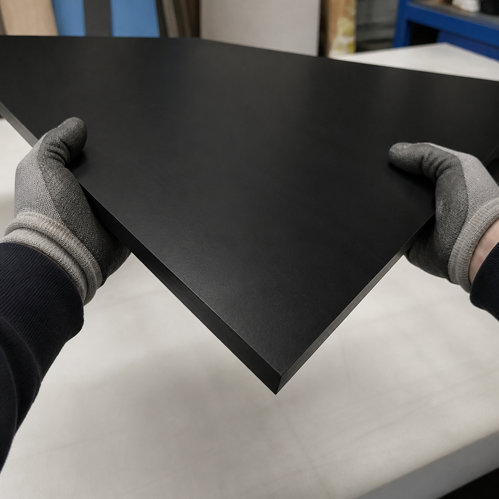 5mm Sample UHMWPE Black Sheet