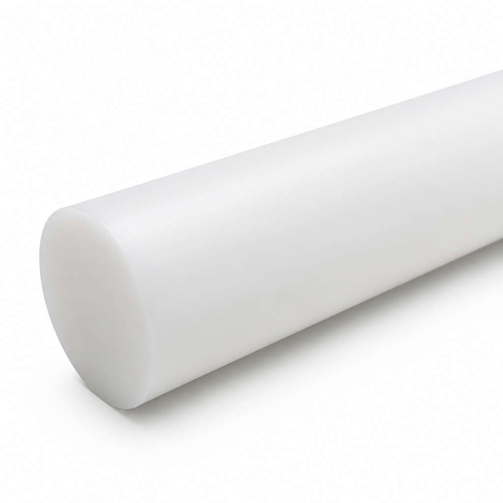 Delrin Polyoxymethylene Natural Rod for High-Performance Applications 10mm to 110mm diameter - Rod in use