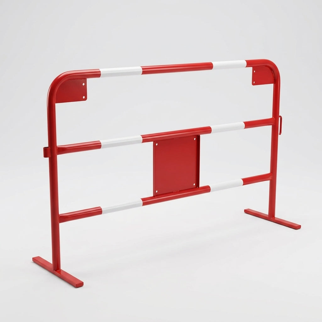 Lightweight Temporary Stop Barrier - Freestanding Modular Panel (view 2)