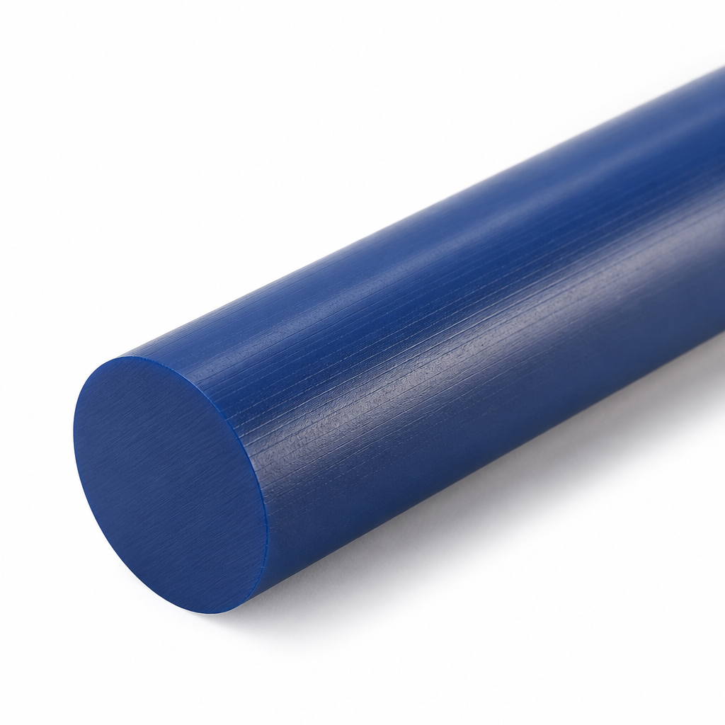 Blue Acetal Rod 20mm Diameter for Food Applications (Pack of 1) 20mm to 100mm diameter - Acetal Rod in use