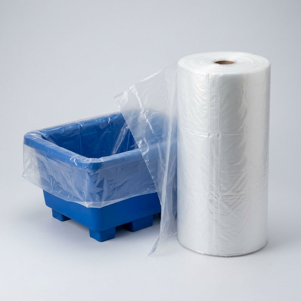 Polyethylene Mortar Tub Liners - Pack of 100 Disposable Inserts (view 2)