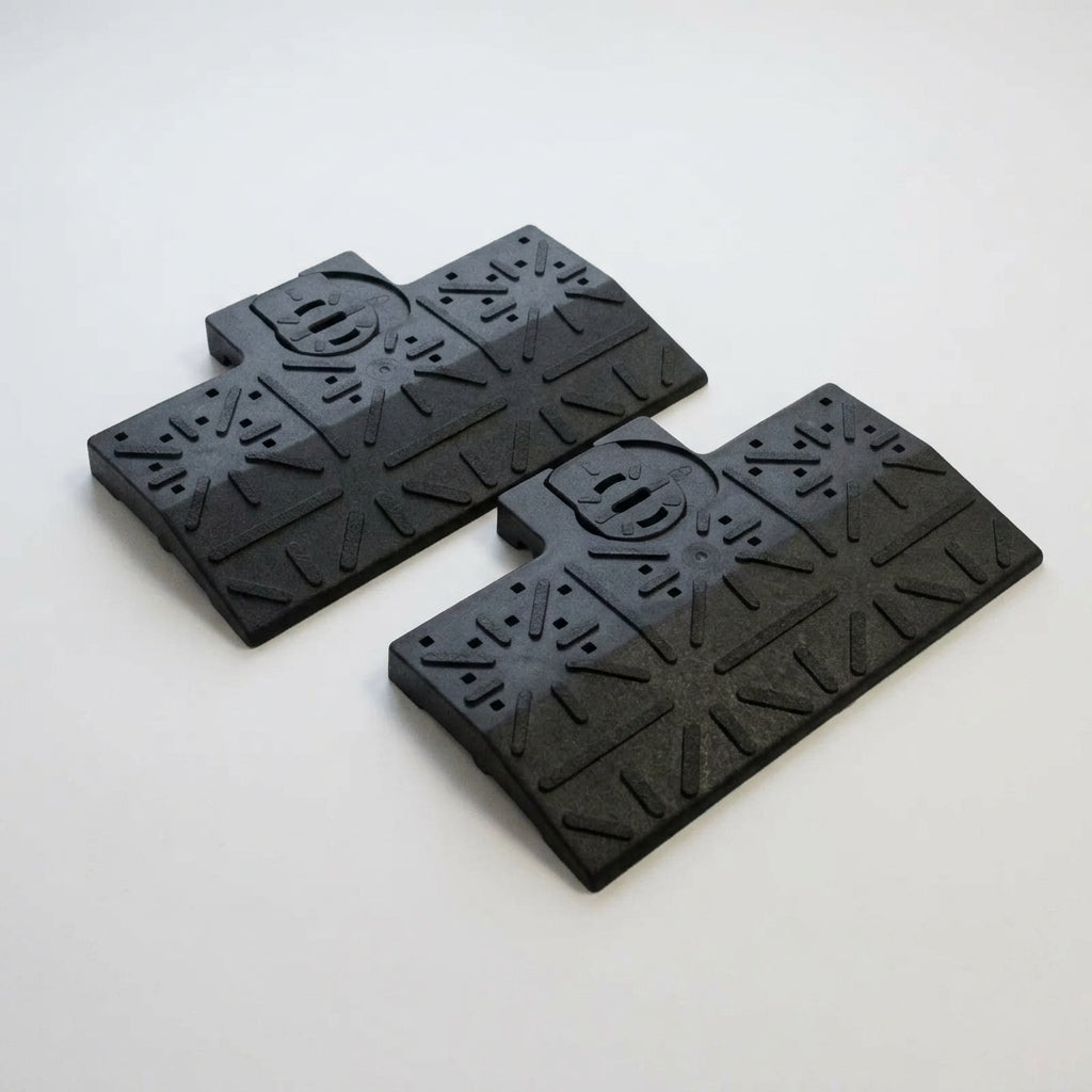 Recycled Plastic Ramp Pair for Modular Flooring Systems (view 2)