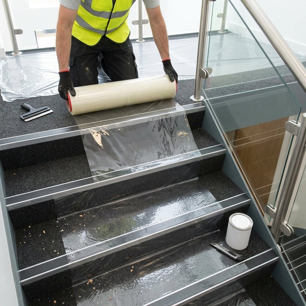 Self-Adhesive Carpet Protection Film Roll