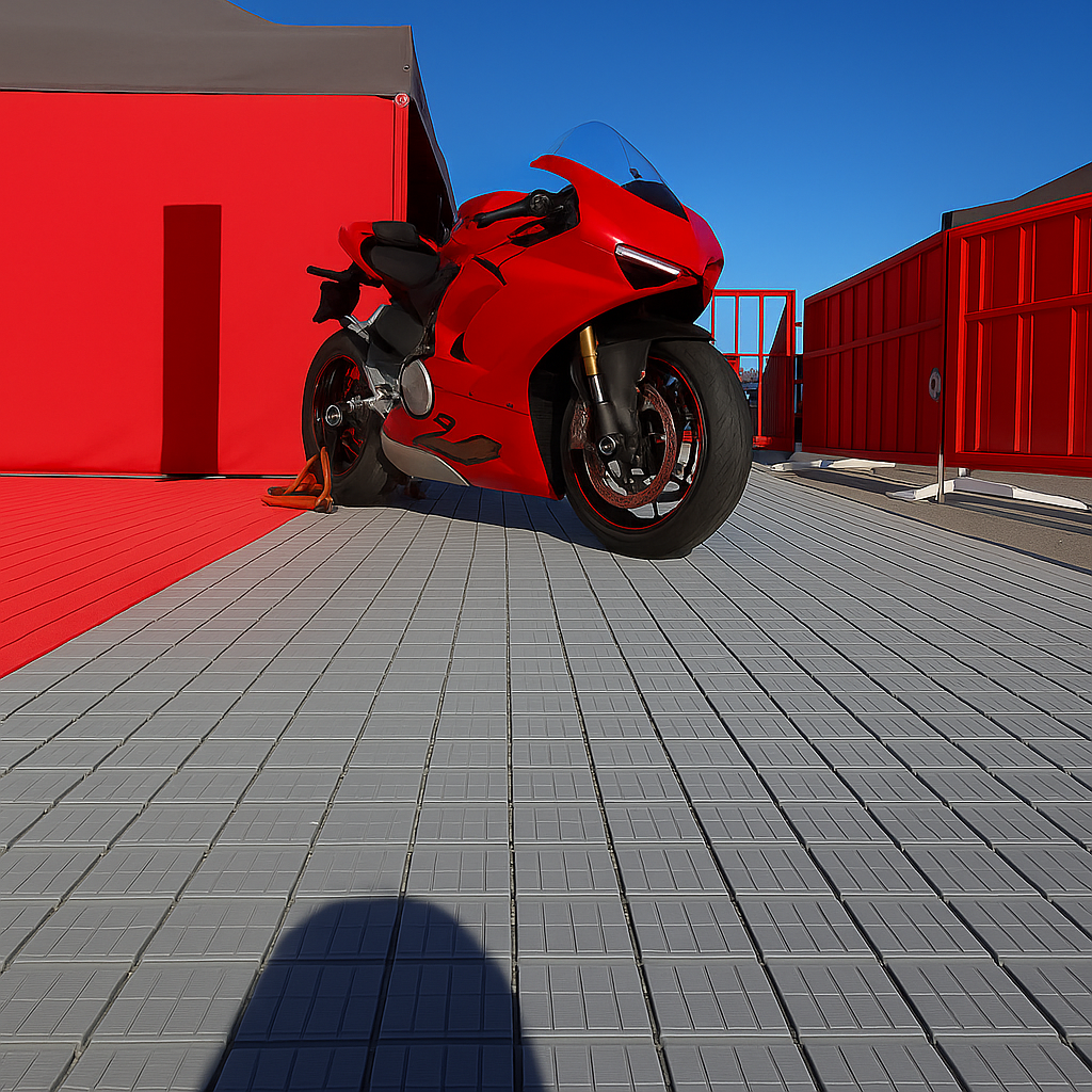 Event Flooring Mat – PPCP Plastic, Non-Slip, Heavy Duty