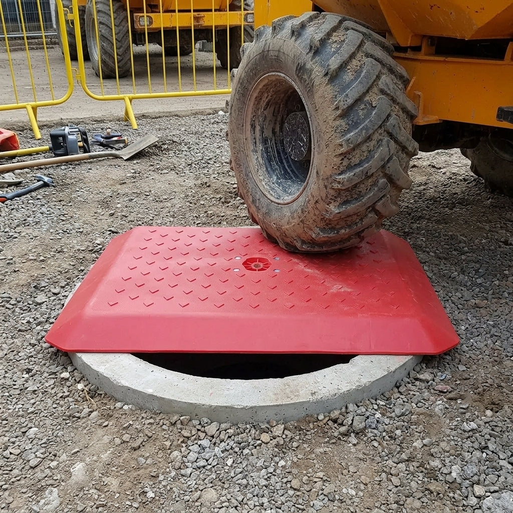 Temporary Heavy Duty Manhole Cover - 4 Tonne Load Capacity