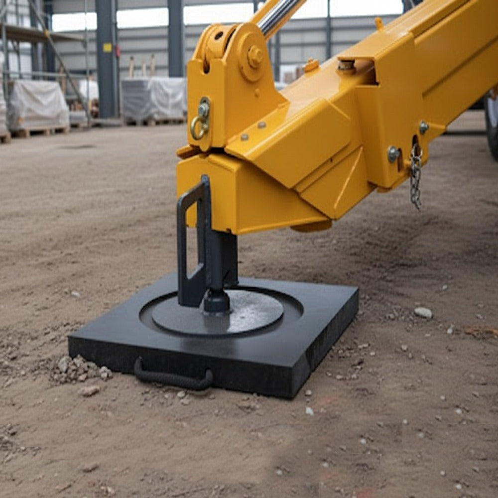 Recessed Outrigger Pad HMWP – Lightweight, 12 Tonne Capacity