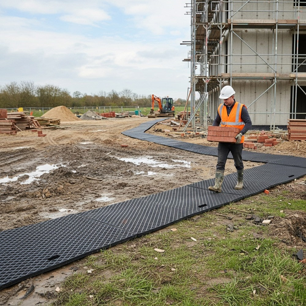 Double-Sided Access Mat – Recycled Plastic, 800×2000mm