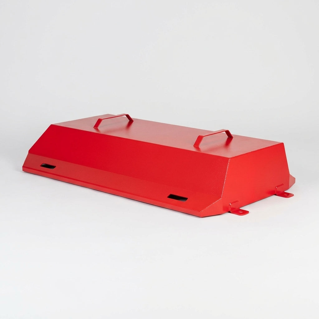 Steel Lid for Heavy Duty Barrow - 1.5mm Thick, 160 Litre Capacity (view 2)