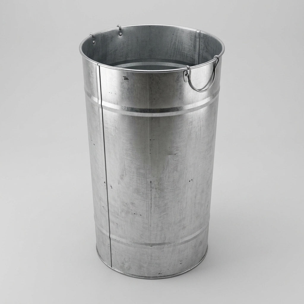 Galvanised Bin Insert for Litter Waste Collection (view 2)