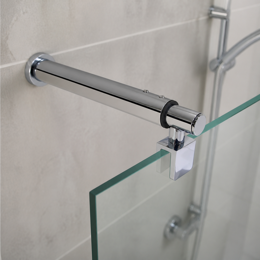 BAR004 - Shower Support Bar - Spans Gaps of 700mm to 1200mm