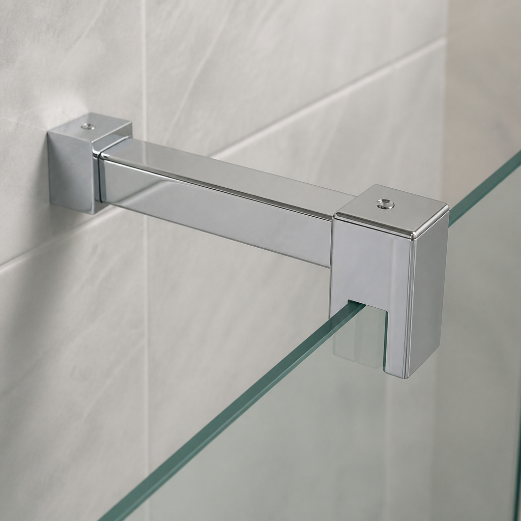 Shower Support Bar - Spans Gaps of 700mm to 1200mm