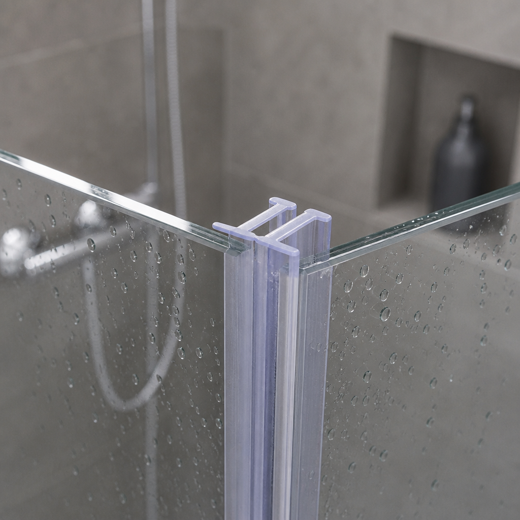 BIF054 - Bifold Shower Screen Seal - T Width of 8mm