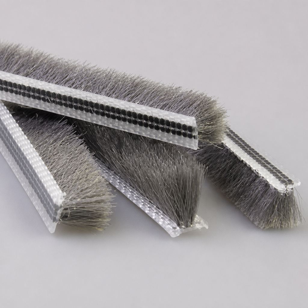 BRUSH001 - Brush Seal - Bifold/Channel Seal - 5mm x 6mm