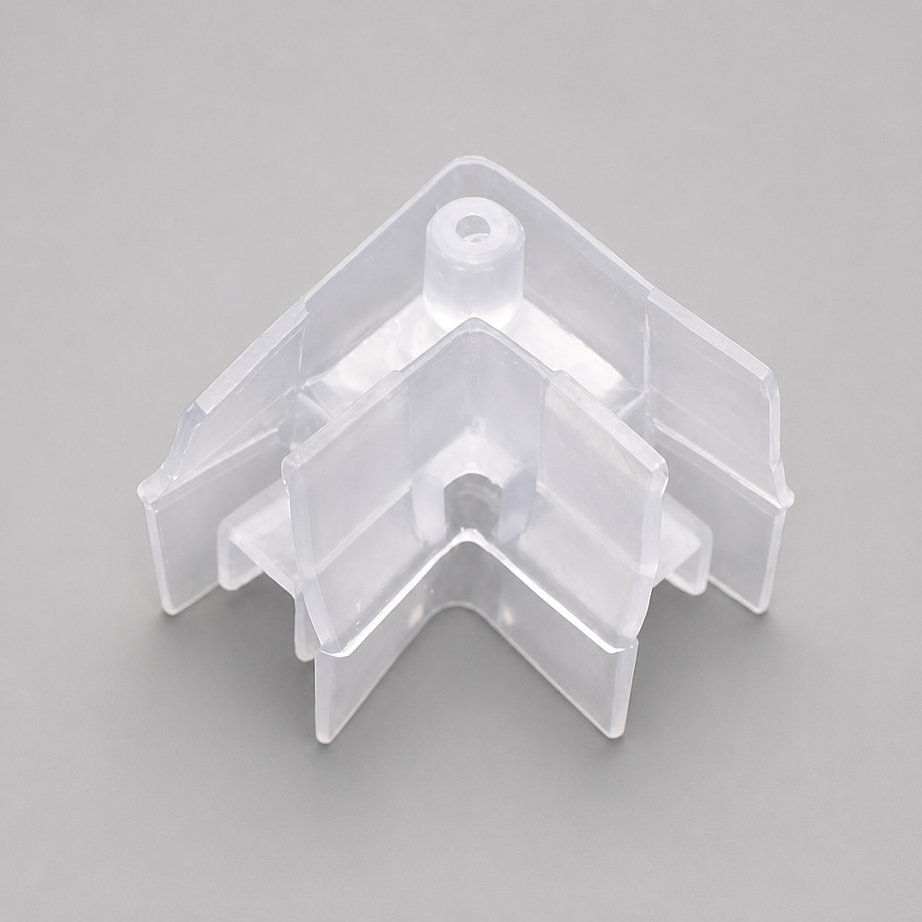 CG002 - Shower Seal Corner Piece - Fits Glass Thickness of 4mm to 6mm